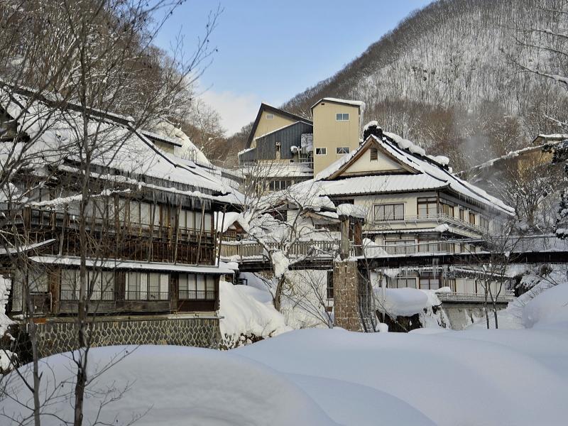 Hotel Takaragawa Onsen Ousenkaku Minakami Exteriér fotografie